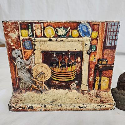 Vintage Cast Iron Door Stops (DR-DW)