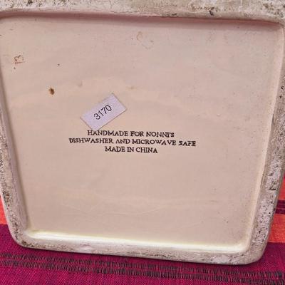 Ceramic Biscotti Cannister