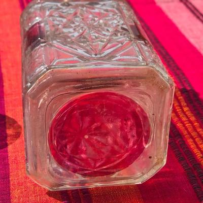 Vintage Cut Glass Decanter