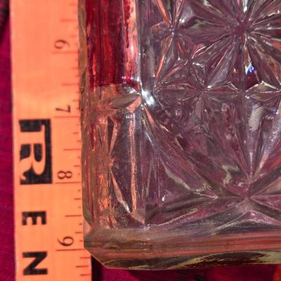 Vintage Cut Glass Decanter