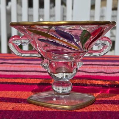 Glass and Candleholder Lot