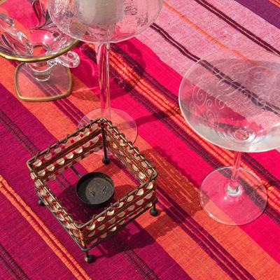 Glass and Candleholder Lot