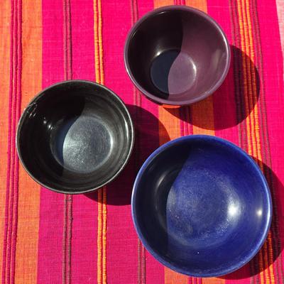 (3) Ceramic Kitchen Bowls