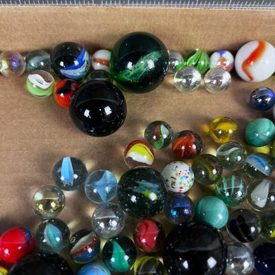 MARBLES, Lot of Vintage Marbles