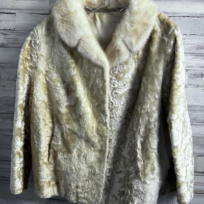 Blond Fur Coat 
