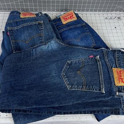 Vintage LEVI Jeans 514 (2) Plus (1) 511 