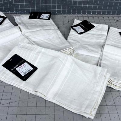 10 Brand New Cotton Kitchen Towels 