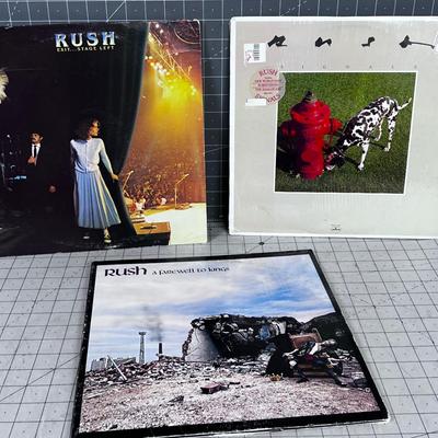 (3) RUSH Albums 