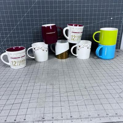 Starbuck Mug Collection (8) 