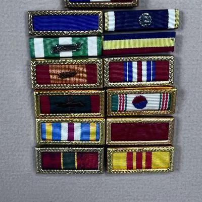 US Army Campaign Ribbons Unit Stations