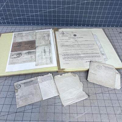 United State WWII Soldier Scrap Book