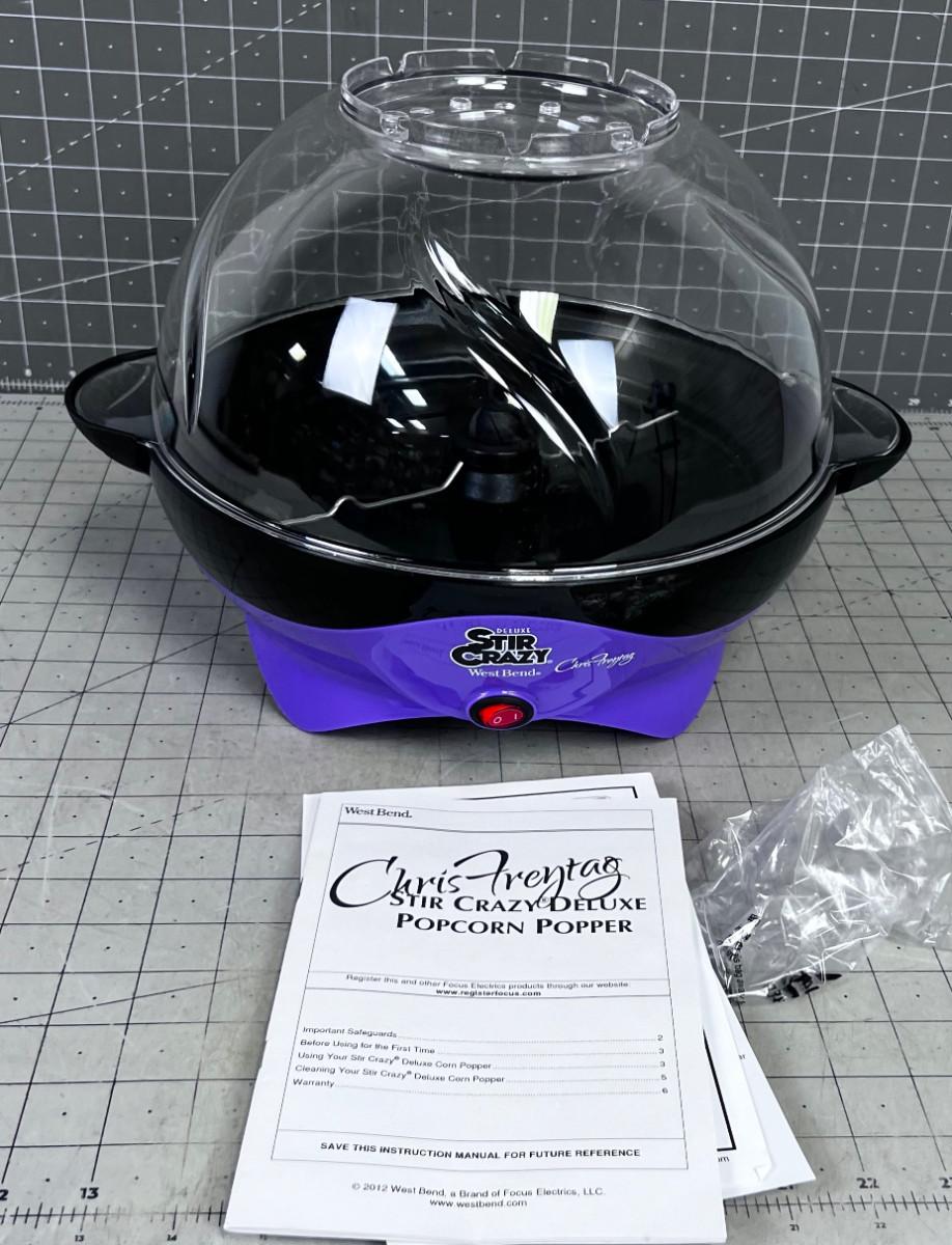 Deluxe STIR CRAZY Popcorn Popper