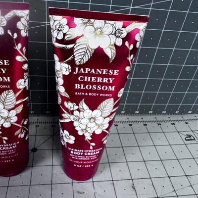 3 NEW Cherry Blossom Lotions 