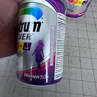 2 Centrum Silver Multi Vitamins WOMEN'S 