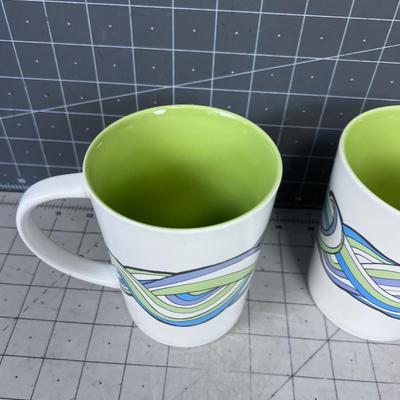 2 Collectible STARBUCKS Mugs 