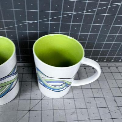 2 Collectible STARBUCKS Mugs 