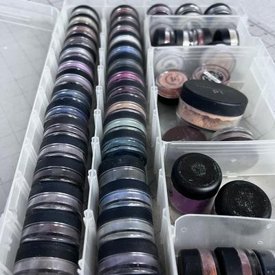 A  Large Container of BARE MINERALS Eyeshadows