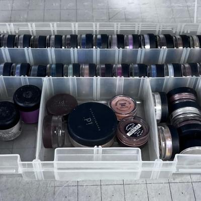 A  Large Container of BARE MINERALS Eyeshadows