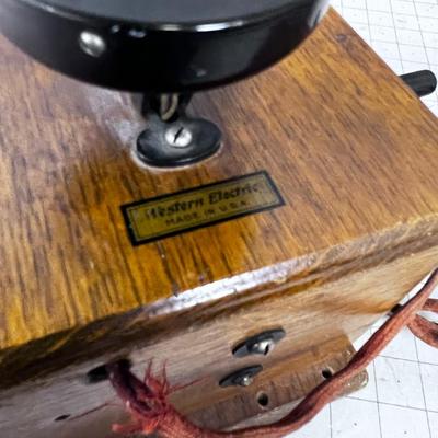 Antique Western Electric Telephone 