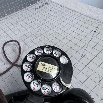 Antique Bell Systems Wall Phone