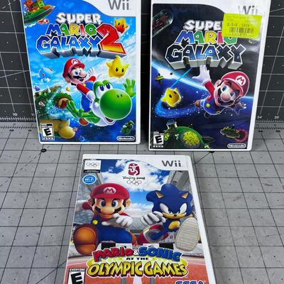3  Wii Mario & Sonic Olympic Games