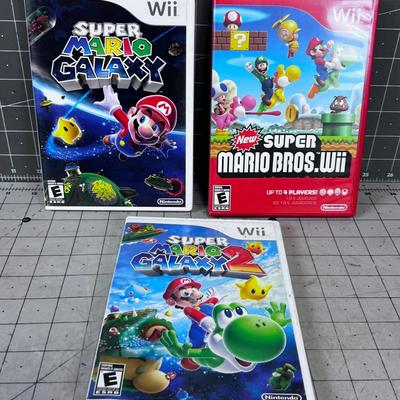 3 More Wii Mario Games- Galaxy 