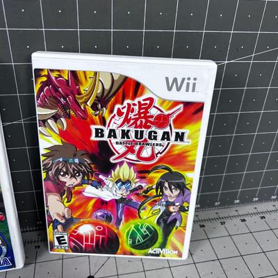 3 More Wii Marvel, Bakugan, Sonic etc.
