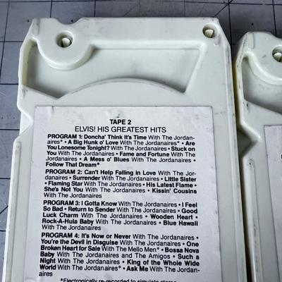 (2) 8 Track ELVIS Tape 1 & 2 