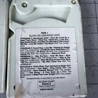 (2) 8 Track ELVIS Tape 1 & 2 