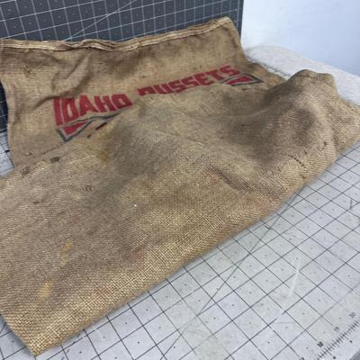 BURLAP Seed Potato Idaho Russets 