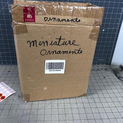 Thomas Pacconi Hand Blow Glass Miniature Ornaments 