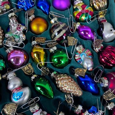 Thomas Pacconi Hand Blow Glass Miniature Ornaments 