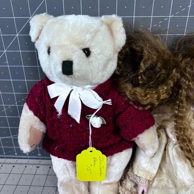 Doll & Teddy Bear 