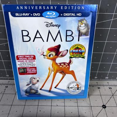 Bambi 1 & 2 NEW  Sealed Blue Ray