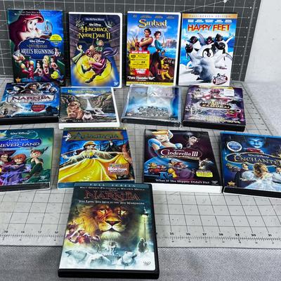 13 Children's DVD's Lot of Disney 