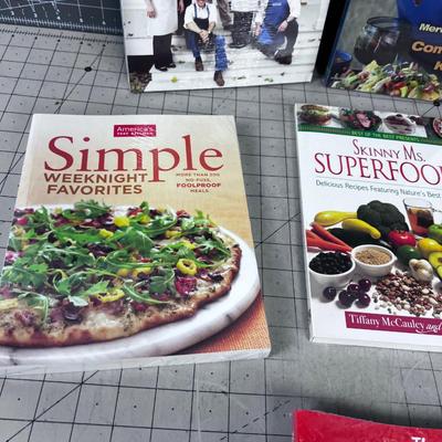 7 NEW SEALED Cook Books 