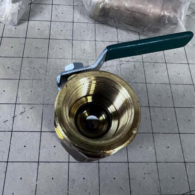 7 Brand New Brass GATE Valves Brand NEW 