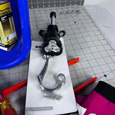 Tote with Tools Hardware 