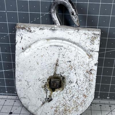 Metal Pulley with 7" Wheel
