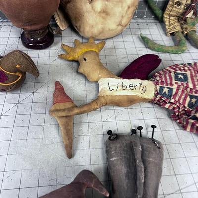 Hand Made Rustic Dolls, UNIQUE