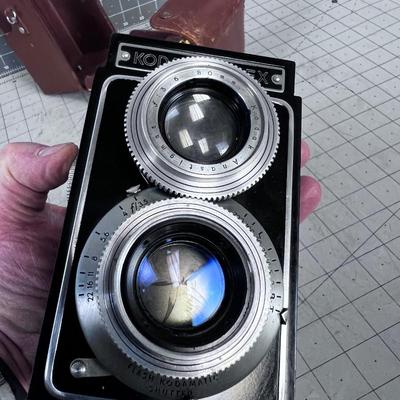 Antique Kodak Reflex Camera with Case 