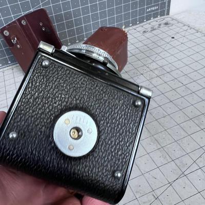 Antique Kodak Reflex Camera with Case 