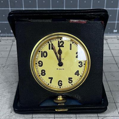 Antique Travel Clock - ELGIN 