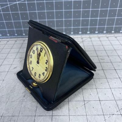 Antique Travel Clock - ELGIN 