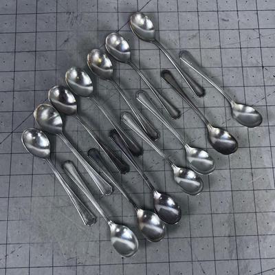 Oneida Hotel Plate Demitasse Spoon, (14) 
