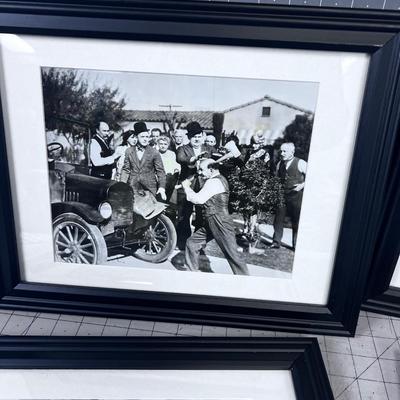 Laurel & Hardy Framed Photos (4)