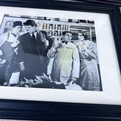 Laurel & Hardy Framed Photos (4)