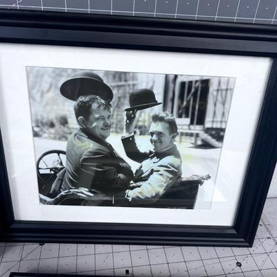 Laurel & Hardy Framed Photos (4)
