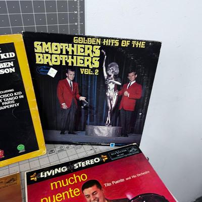 Vintage Albums: Jazz, Salsa, Smoothers Brothers (10) 