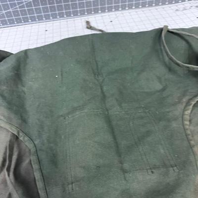 GREEN Work Apron with pockets/ 